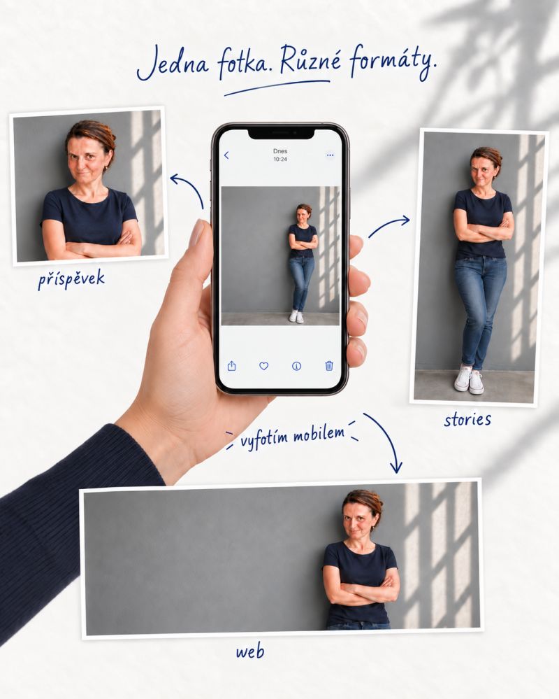 Jedno foto, různé formáty — ukázka generátoru fotek pro Instagram, stories a web